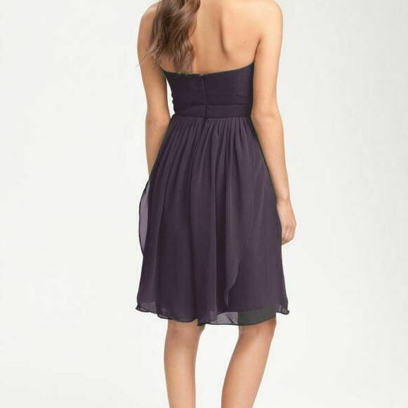 Jenny Yoo Keira Convertible Strapless Chiffon Dress - Picture 3 of 11